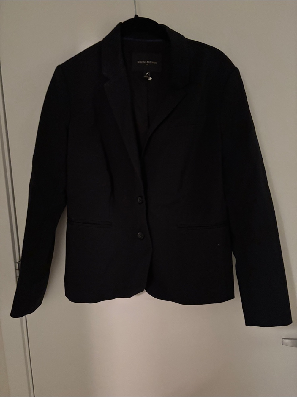 Banana Republic Women's Black Single-Breasted Blazer